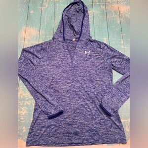 Under Armour Heathered Blue Hoodie
